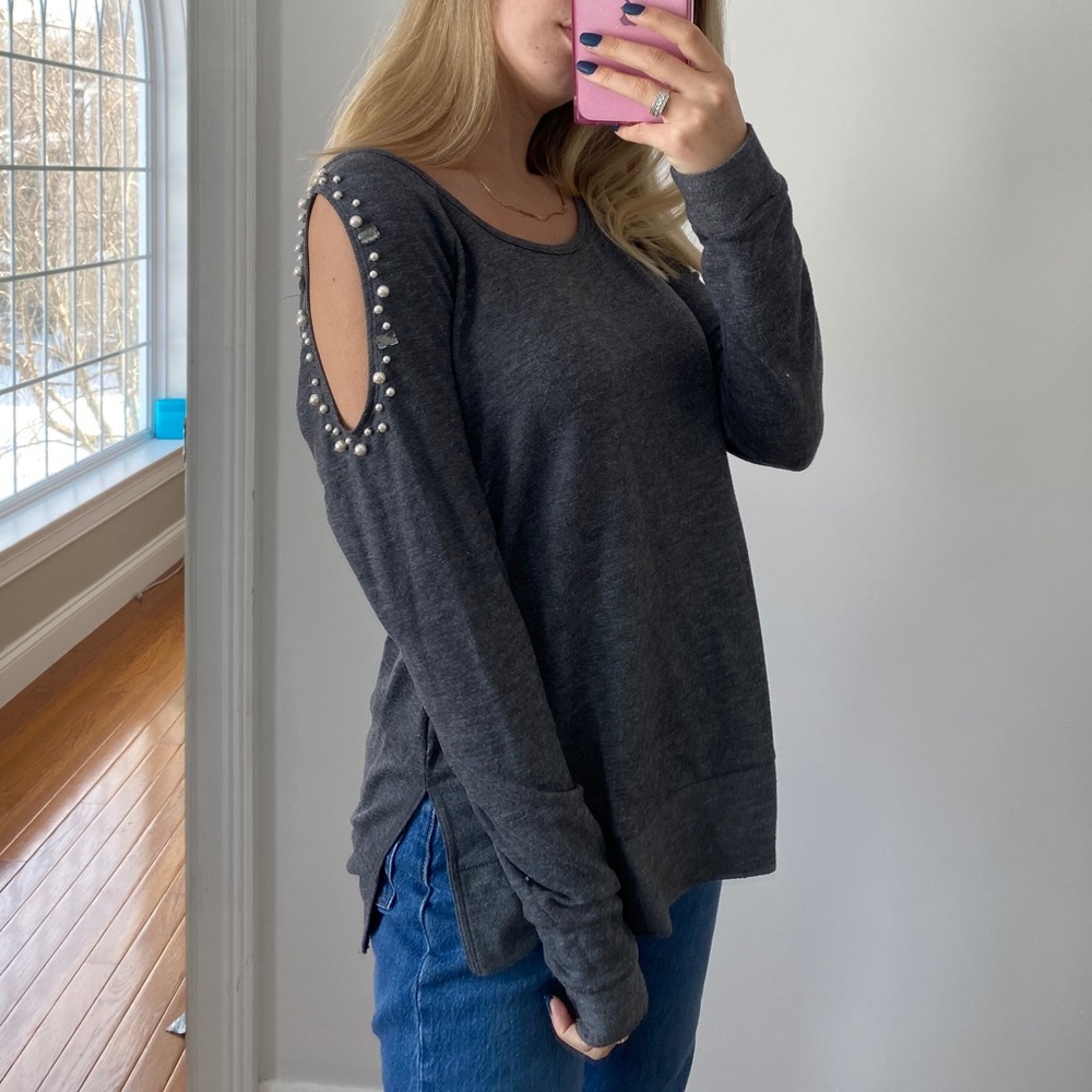 Juicy couture cut out sweater